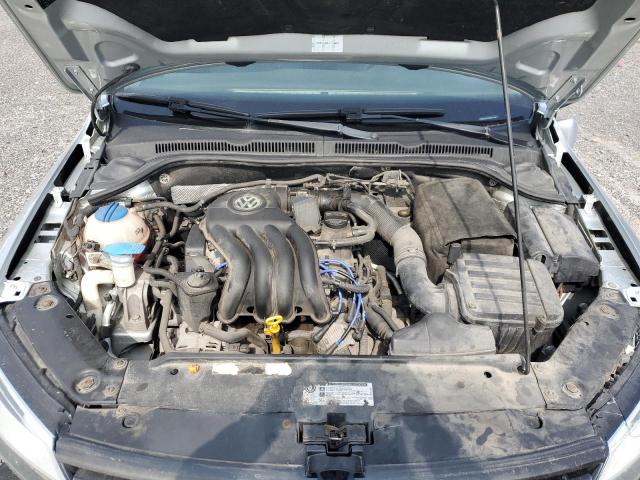 3VWDK7AJ1BM311221 - 2011 VOLKSWAGEN JETTA SILVER photo 11