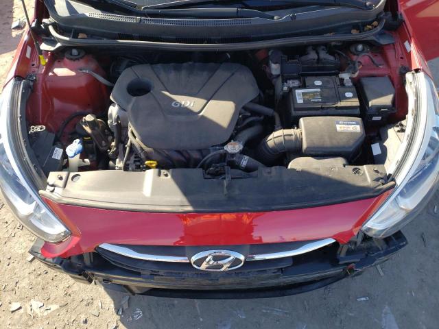 KMHCT4AE4FU927327 - 2015 HYUNDAI ACCENT GLS RED photo 11