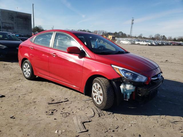 KMHCT4AE4FU927327 - 2015 HYUNDAI ACCENT GLS RED photo 4