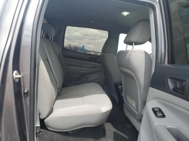 5TFJX4GN5EX033695 - 2014 TOYOTA TACOMA DOUBLE CAB GRAY photo 10