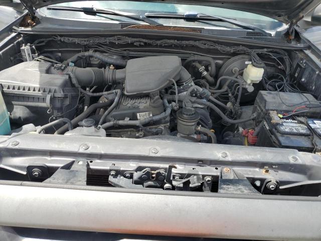 5TFJX4GN5EX033695 - 2014 TOYOTA TACOMA DOUBLE CAB GRAY photo 11