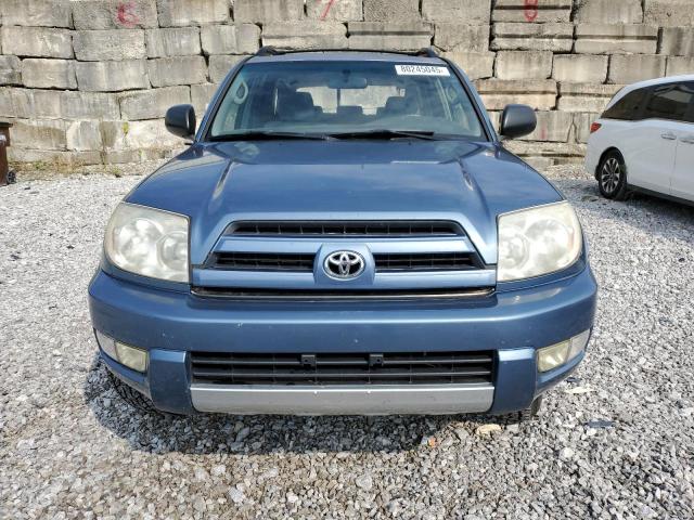 JTEBU14R930018492 - 2003 TOYOTA 4RUNNER SR5 BLUE photo 5