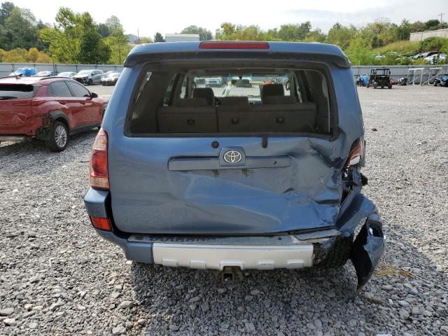 JTEBU14R930018492 - 2003 TOYOTA 4RUNNER SR5 BLUE photo 6