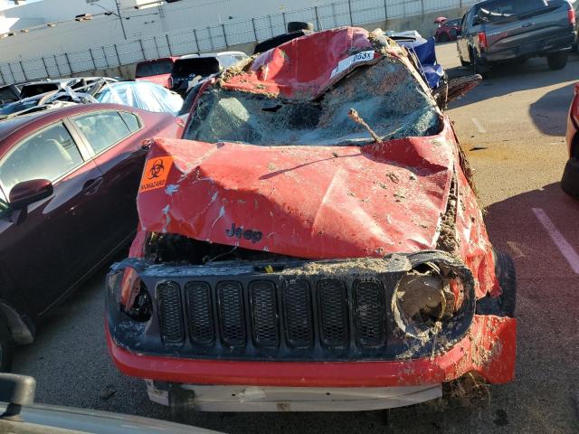 ZACCJABB3JPH55802 - 2018 JEEP RENEGADE LATITUDE RED photo 5