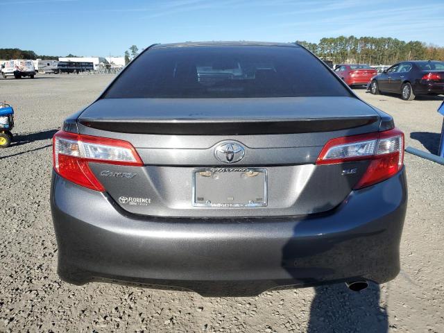 4T1BF1FK7CU092206 - 2012 TOYOTA CAMRY BASE GRAY photo 6