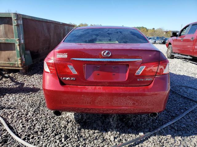 JTHBJ46G692321090 - 2009 LEXUS ES 350 RED photo 6