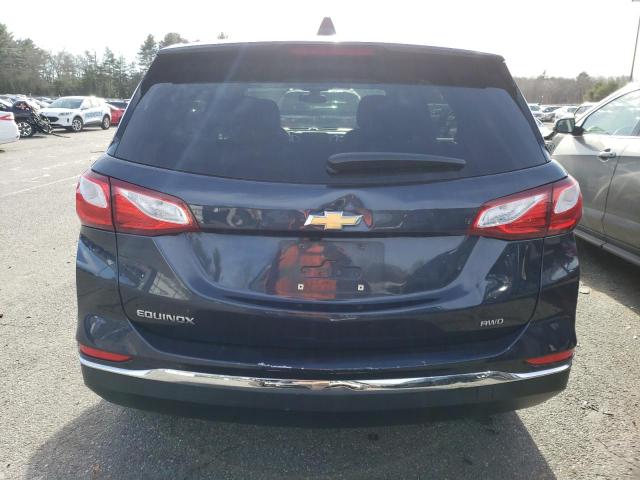 3GNAXSEV6JS603021 - 2018 CHEVROLET EQUINOX LT BLUE photo 6