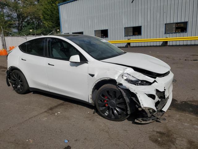 7SAYGDEF0NF388524 - 2022 TESLA MODEL Y 白色 照片 4