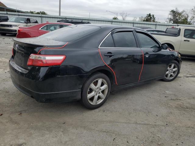 4T1BE46K08U214254 - 2008 TOYOTA CAMRY CE BLACK photo 3