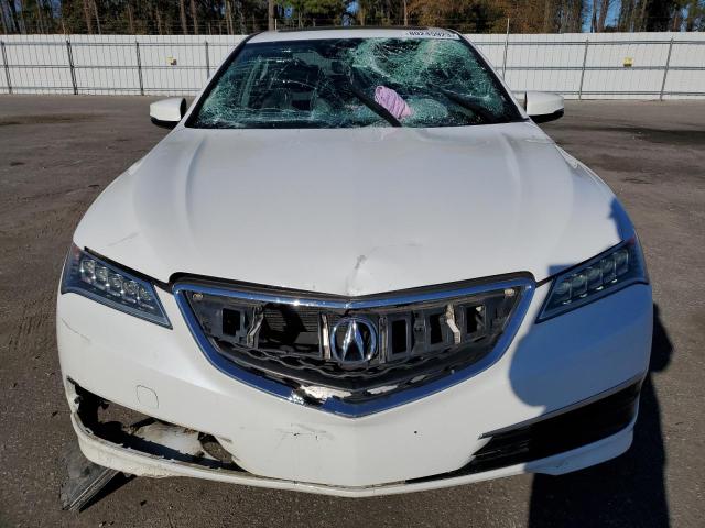 19UUB1F57HA009385 - 2017 ACURA TLX TECH WHITE photo 5