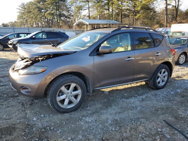 JN8AZ18U89W026710 - 2009 NISSAN MURANO S TAN photo 1