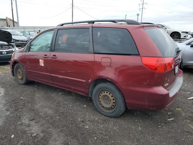 5TDZK23C09S238198 - 2009 TOYOTA SIENNA CE RED photo 2