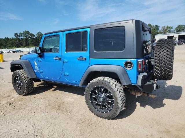 1J4BA3H1XAL102775 - 2010 JEEP WRANGLER UNLIMITED SPORT 蓝色 照片 2