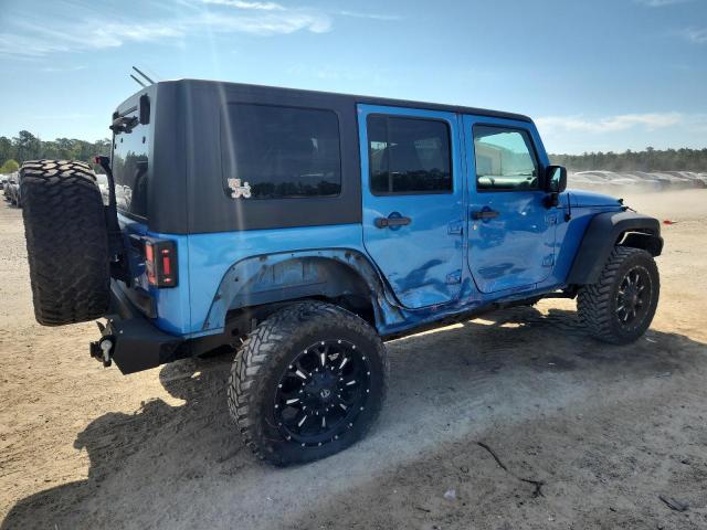 1J4BA3H1XAL102775 - 2010 JEEP WRANGLER UNLIMITED SPORT 蓝色 照片 3