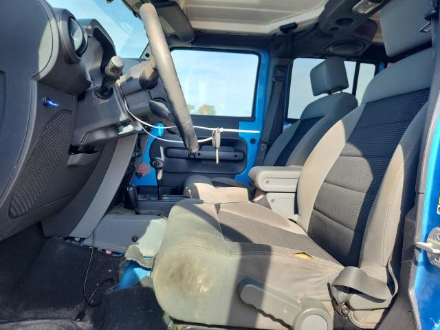 1J4BA3H1XAL102775 - 2010 JEEP WRANGLER UNLIMITED SPORT 蓝色 照片 7