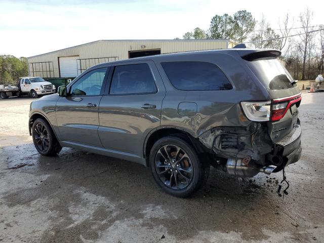 1C4SDJCT7NC222744 - 2022 DODGE DURANGO R/T GRAY photo 2