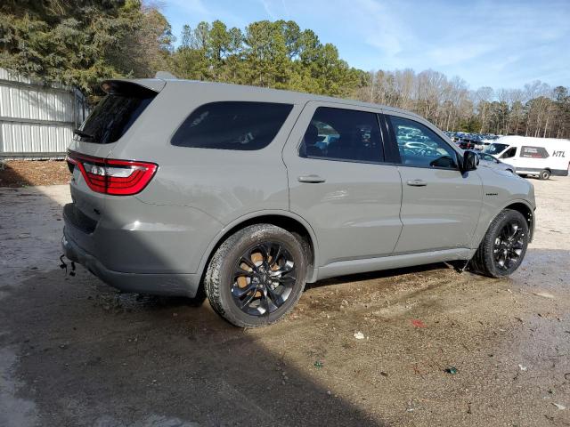 1C4SDJCT7NC222744 - 2022 DODGE DURANGO R/T GRAY photo 3