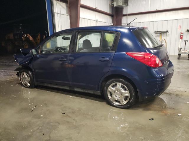 3N1BC13E68L395624 - 2008 NISSAN VERSA S BLUE photo 2