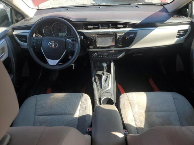 2T1BURHE7FC383189 - 2015 TOYOTA COROLLA L أحمر صورة 8