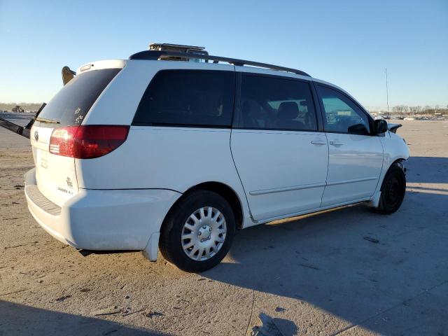 5TDZA23CX5S255541 - 2005 TOYOTA SIENNA CE WHITE photo 3