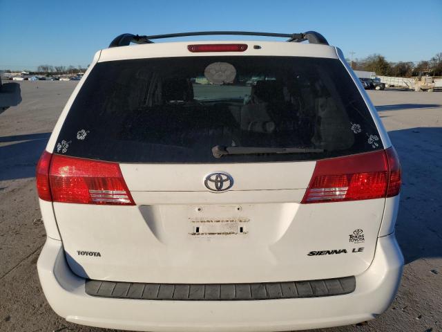 5TDZA23CX5S255541 - 2005 TOYOTA SIENNA CE WHITE photo 6