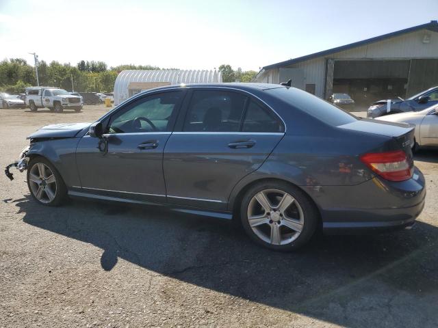 WDDGF8BB5BR171633 - 2011 MERCEDES-BENZ C 300 4MATIC GRAY photo 2
