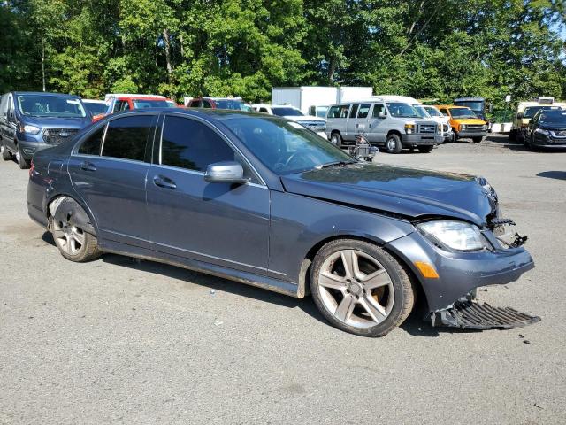 WDDGF8BB5BR171633 - 2011 MERCEDES-BENZ C 300 4MATIC GRAY photo 4