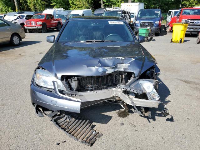 WDDGF8BB5BR171633 - 2011 MERCEDES-BENZ C 300 4MATIC GRAY photo 5