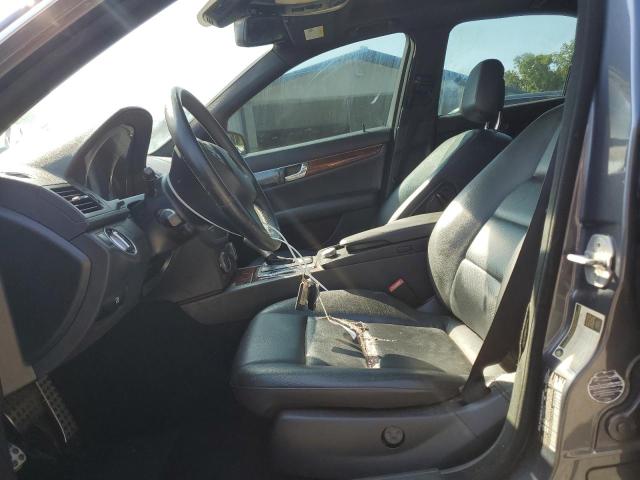 WDDGF8BB5BR171633 - 2011 MERCEDES-BENZ C 300 4MATIC GRAY photo 7