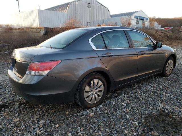 1HGCP2E37AA029287 - 2010 HONDA ACCORD LX GRAY photo 3