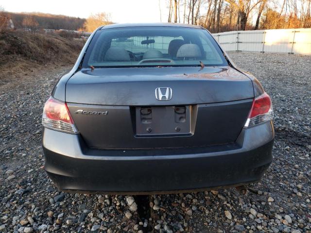 1HGCP2E37AA029287 - 2010 HONDA ACCORD LX GRAY photo 6