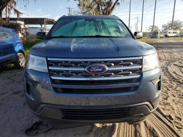 1FM5K7B82JGB39448 - 2018 FORD EXPLORER BLUE photo 5