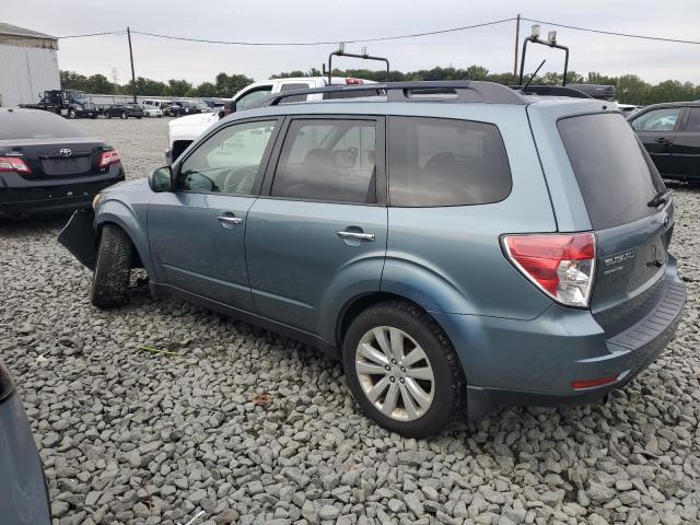 JF2SHAEC2CH463551 - 2012 SUBARU FORESTER LIMITED BLUE photo 2
