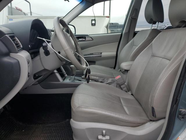 JF2SHAEC2CH463551 - 2012 SUBARU FORESTER LIMITED BLUE photo 7