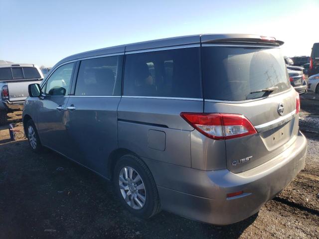 JN8AE2KP2C9033890 - 2012 NISSAN QUEST S SILVER photo 2