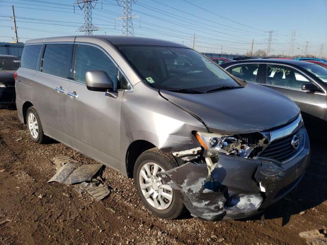 JN8AE2KP2C9033890 - 2012 NISSAN QUEST S SILVER photo 4