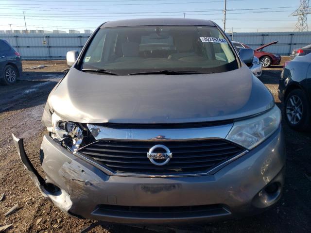 JN8AE2KP2C9033890 - 2012 NISSAN QUEST S SILVER photo 5