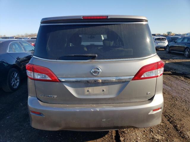 JN8AE2KP2C9033890 - 2012 NISSAN QUEST S SILVER photo 6