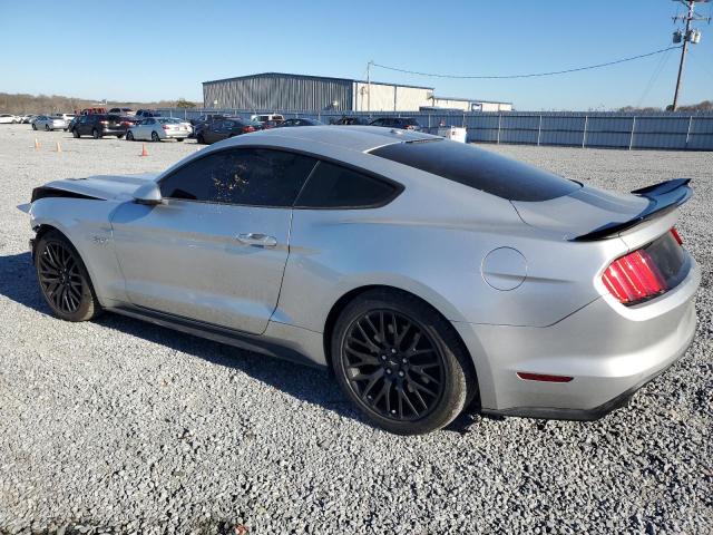 1FA6P8CF0H5258981 - 2017 FORD MUSTANG GT SILVER photo 2