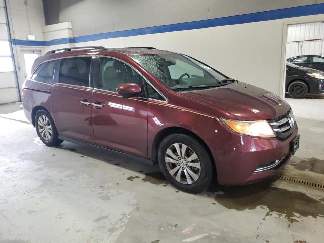5FNRL5H63GB082693 - 2016 HONDA ODYSSEY EXL BURGUNDY photo 4