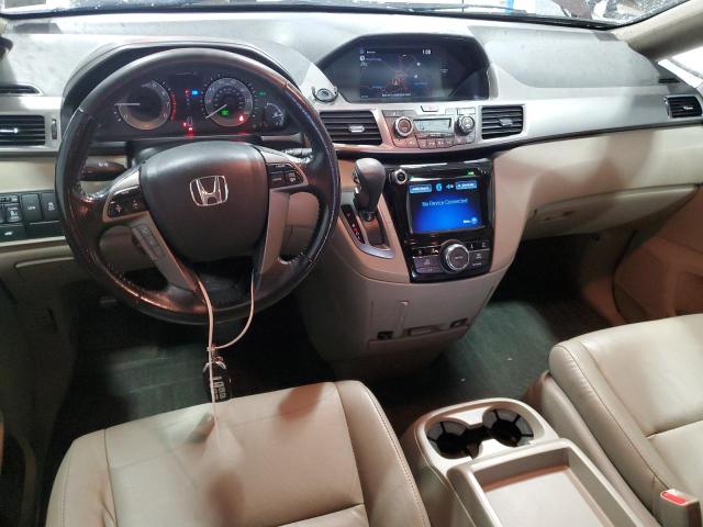 5FNRL5H63GB082693 - 2016 HONDA ODYSSEY EXL BURGUNDY photo 8