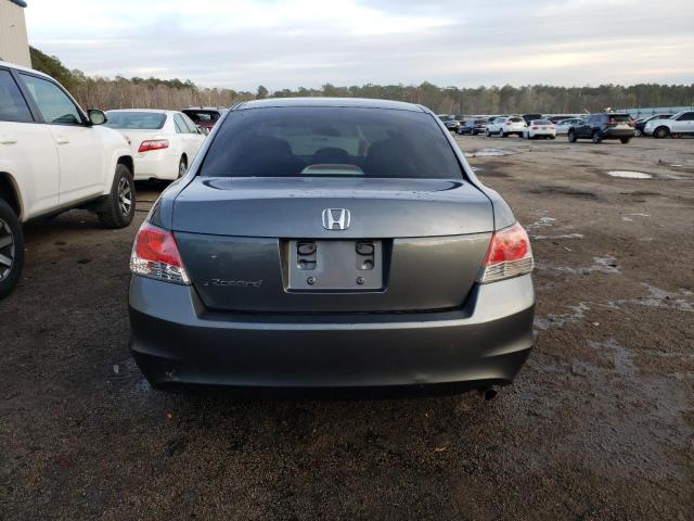 1HGCP26339A201406 - 2009 HONDA ACCORD LX GRAY photo 6