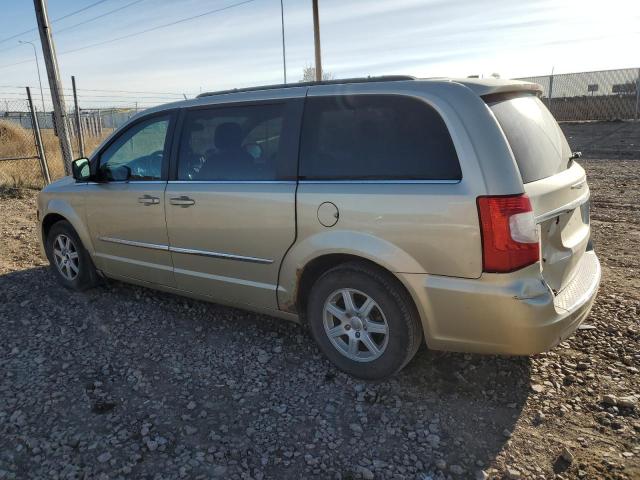 2A4RR5DG6BR637222 - 2011 CHRYSLER TOWN & COU TOURING GOLD photo 2