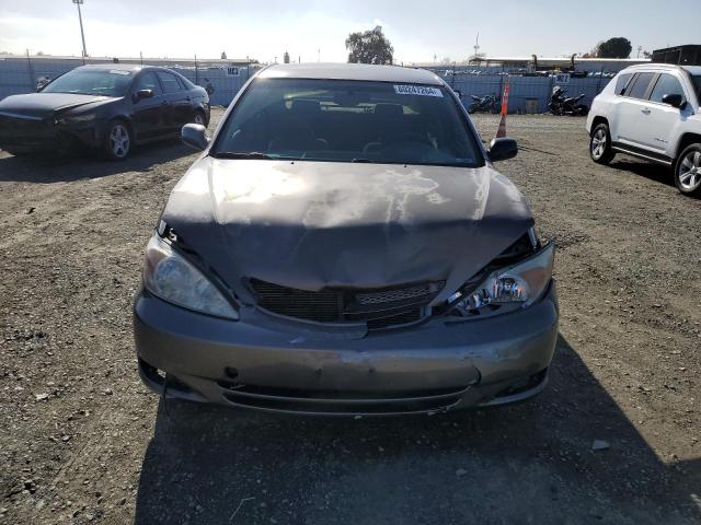 4T1BE32KX4U818713 - 2004 TOYOTA CAMRY LE GRAY photo 5