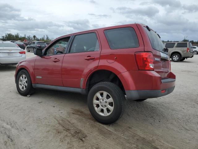 4F2CZ02Z58KM24546 - 2008 MAZDA TRIBUTE I RED photo 2