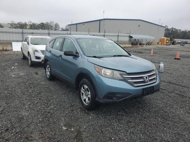 2HKRM4H32EH660388 - 2014 HONDA CR-V LX BLUE photo 4