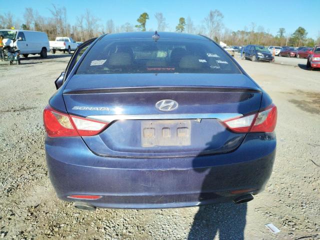 5NPEC4AC0CH412598 - 2012 HYUNDAI SONATA SE BLUE photo 6