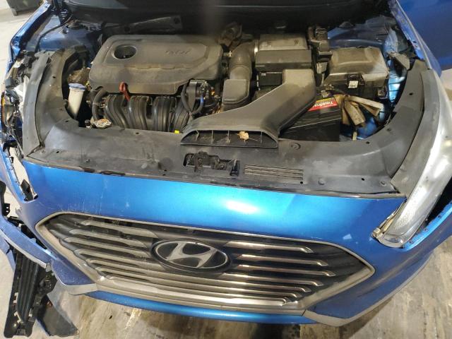 5NPE24AF1JH600122 - 2018 HYUNDAI SONATA SE 蓝色 照片 11