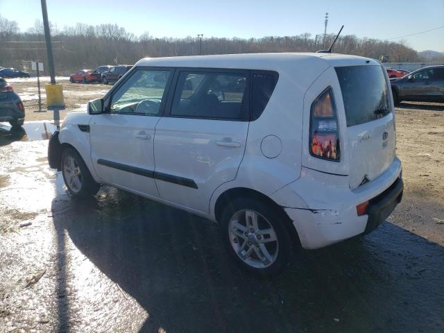 KNDJT2A21B7709943 - 2011 KIA SOUL + WHITE photo 2