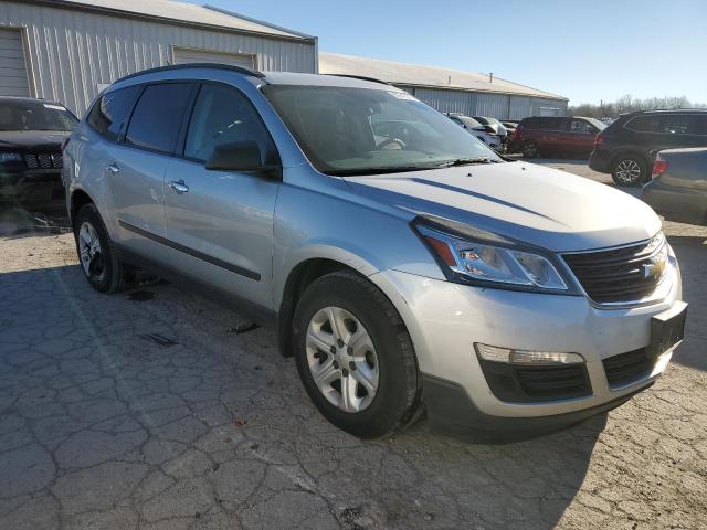 1GNKVFED8EJ349912 - 2014 CHEVROLET TRAVERSE LS SILVER photo 4